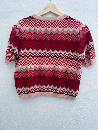 OTRAS. Top tonos rosa y rojos