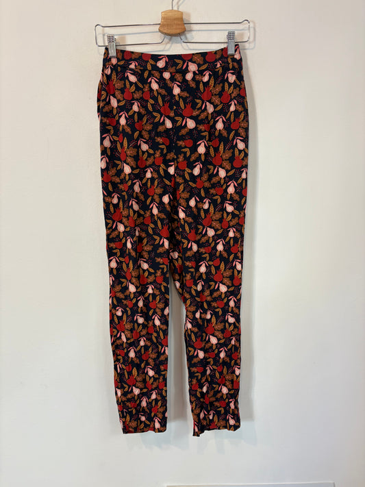 DES PETITS HAUTS. Pantalón fluido estampado. T S