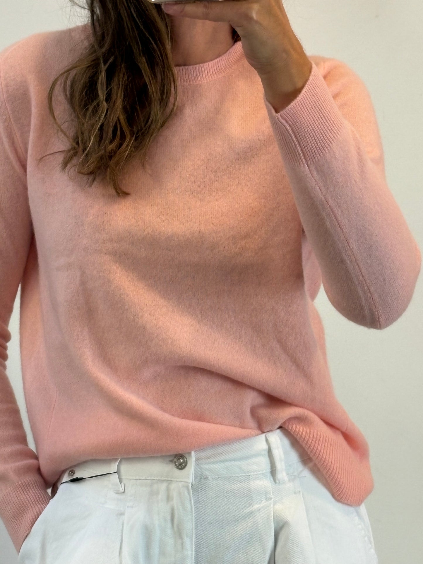 OTHERS. Long knit dress with neckline detail. TS