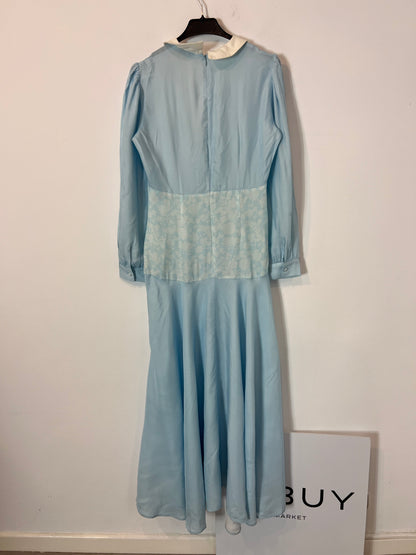 ZHADERE. Vestido azul lencero T.s