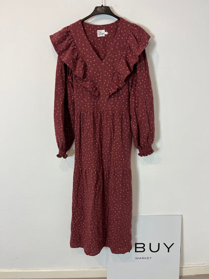 MAGNOLYA. Long floral dress. Size 1 (S)