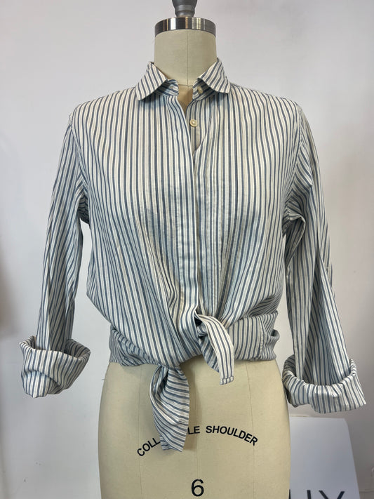 UNIQLO x INES DE LA FRESSANGE. Camisa algodón rayas. T S