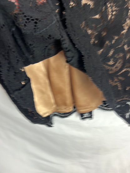 GEORGES RECH. Die-cut midi skirt. T 38