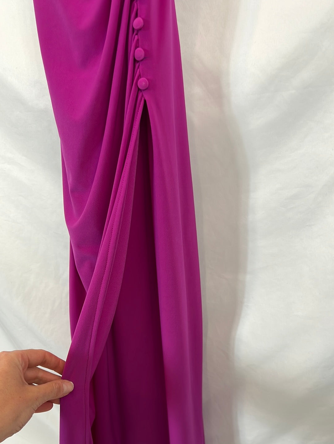 VANDERWILDE. Bougainvillea Long Dress Size 36