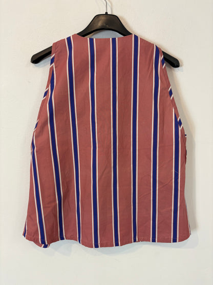 HIMBA. Total look top y pantalón rayas. T S