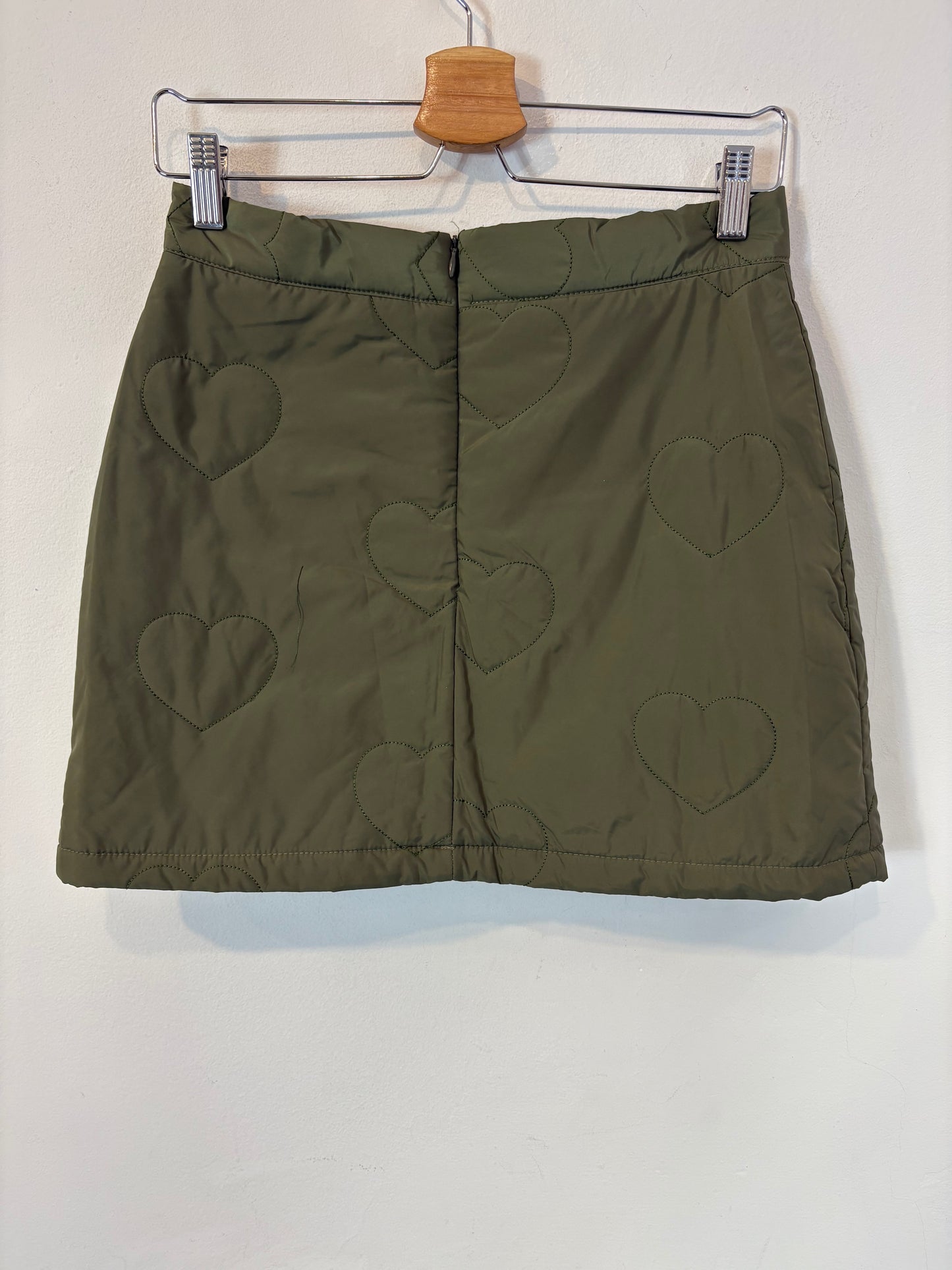 ZARA. Flowy green trousers T.xs