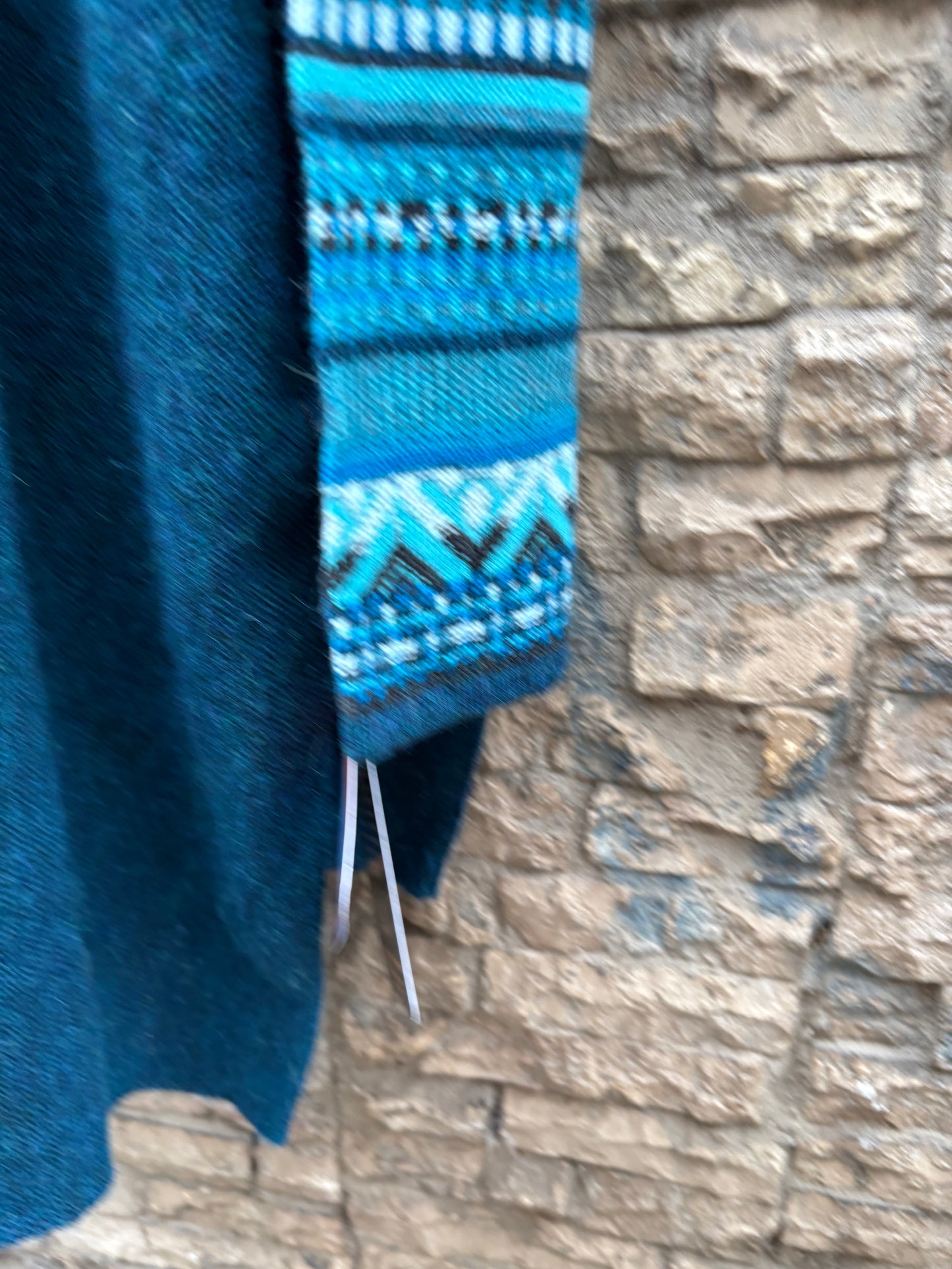 MILLMAS. Jersey baby alpaca azules