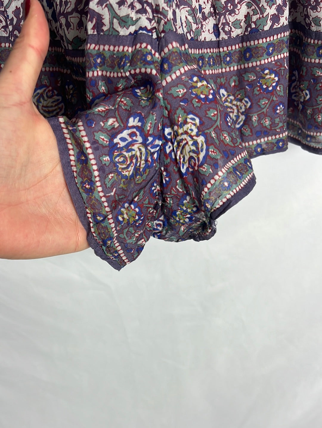 SEA NEW YORK . Pantalón corto efecto falda estampando . TS