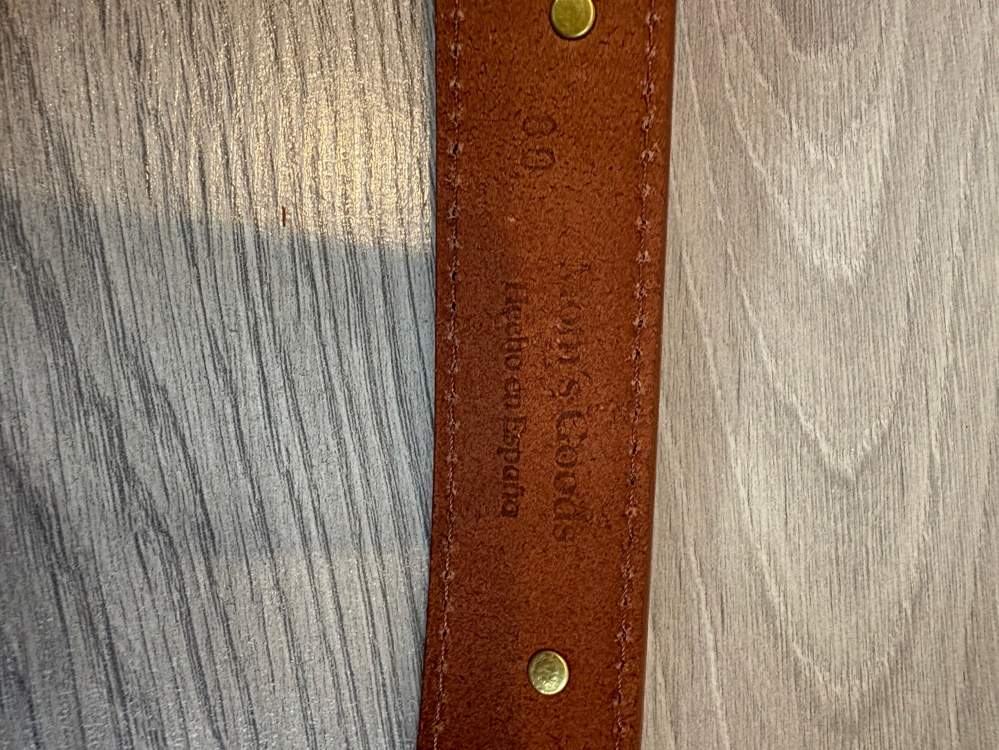 MOM´S GOODS. Cinturón teddy hebilla forrada