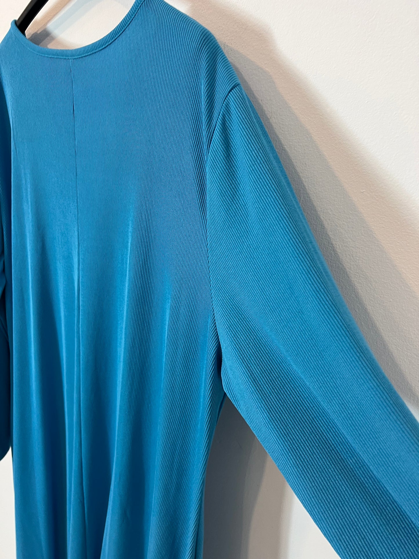 OTHERS. Turquoise ribbed dress S.3XL