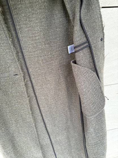 MASSCOB. Abrigo largo lana