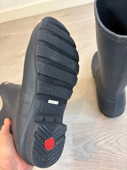 HUNTER. Botas azules media caña