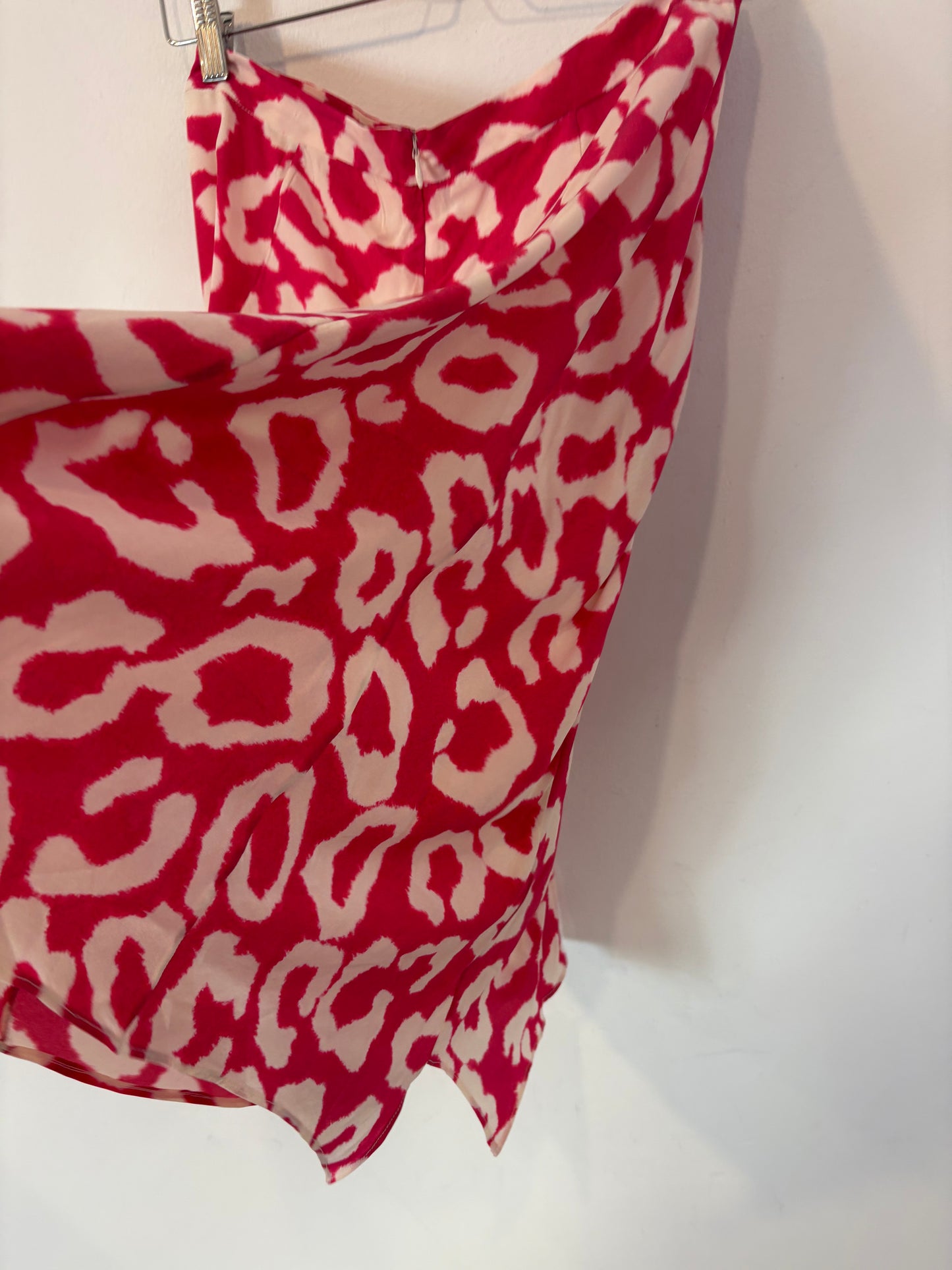 ISABEL MARANT. Falda midi seda estampada
