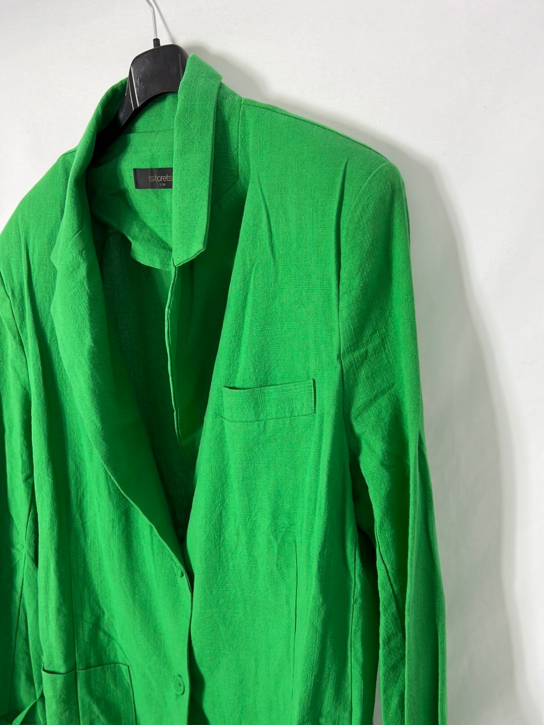 STOREST. Green cotton blazer Ts/m