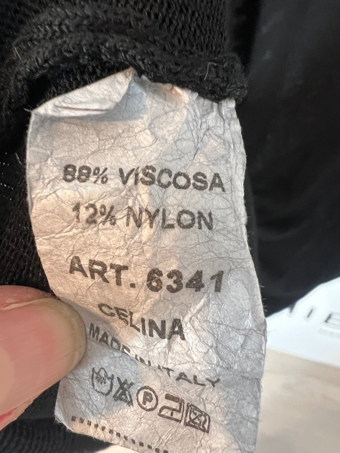 OTHERS. Black knit dress TU(m/l)