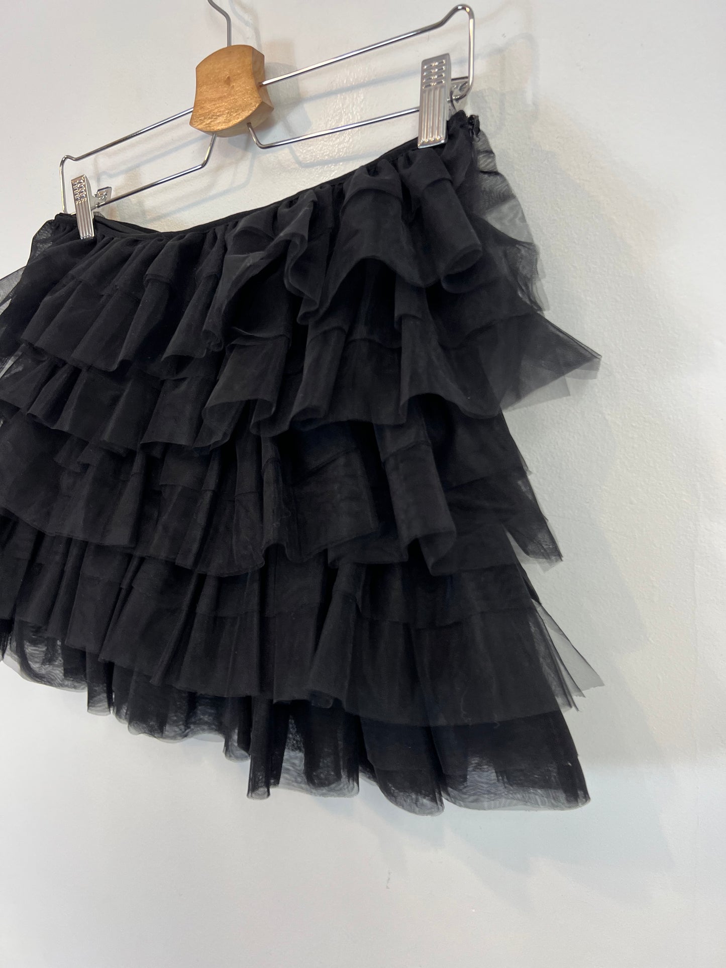 ZARA. Falda negra tull T.xs