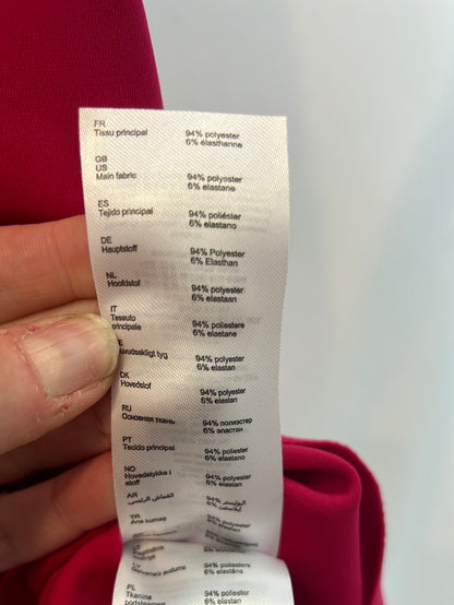 MAJE. Pink ruffled dress Tm