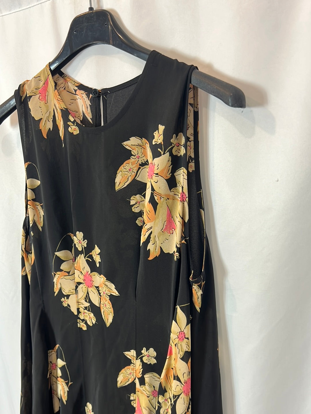 OTHERS. Printed silk midi dress. TS