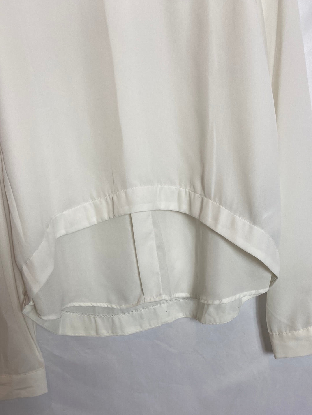 FB SISTER. White double-layer blouse TM