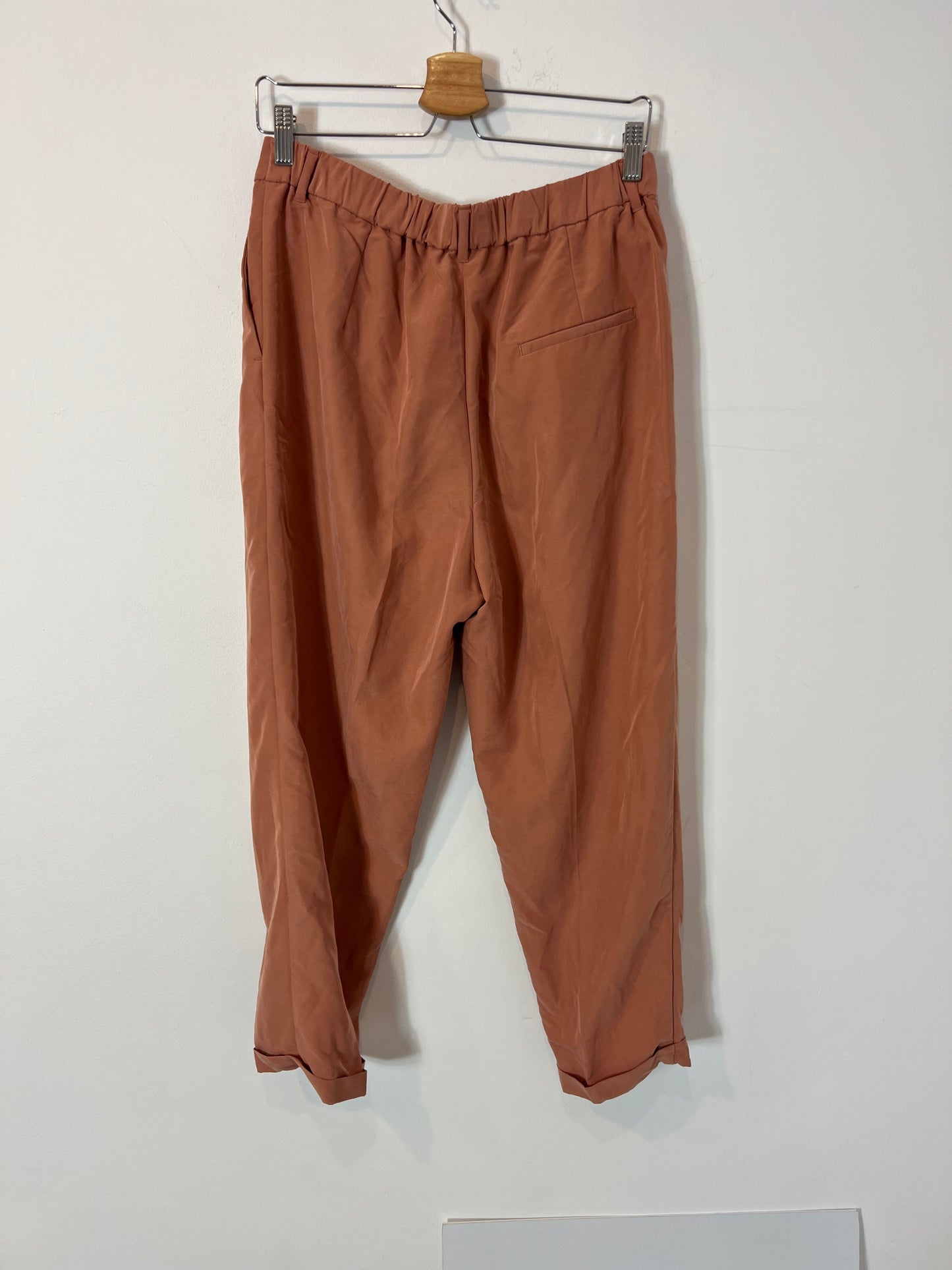 MANGO. Traje de chaqueta teja T.m/l