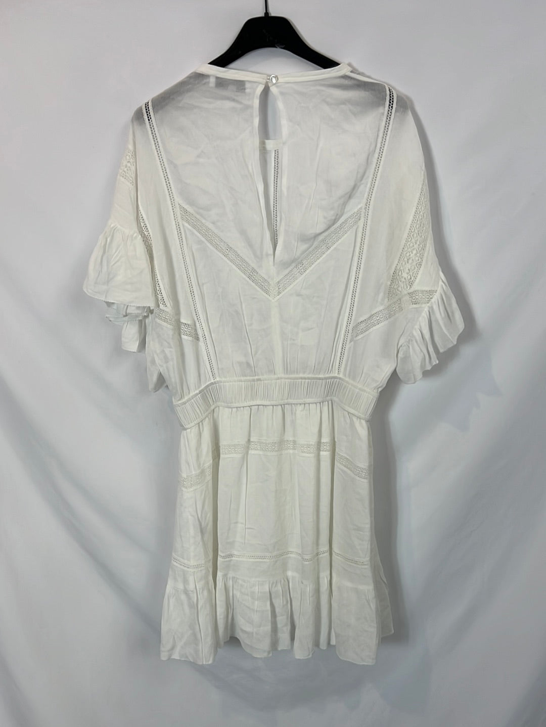 IRO. White dress with details, size 38