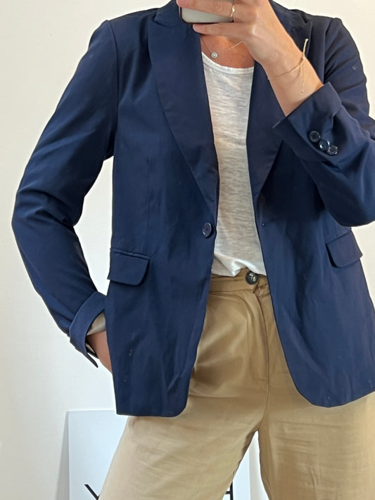 AMISU. Blazer azul marino. T 42