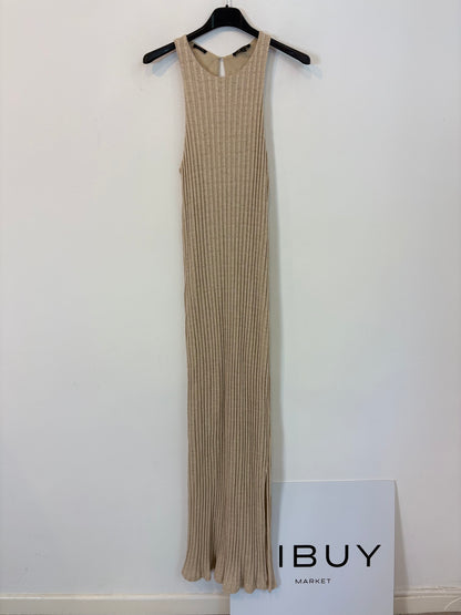 MASSIMO DUTTI. Beige knit dress. T.S. Hibuy market MASSIMO DUTTI. Beige knit dress. T.S. Hibuy market