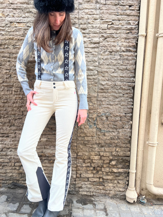 PERFECT MOMENT. Mono ski textura