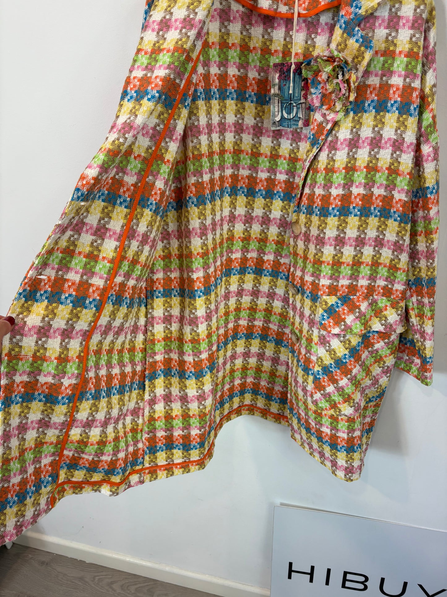 JOT. Chaqueta larga colores