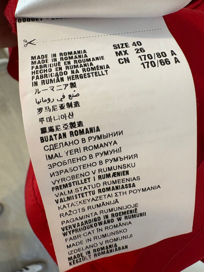 MIU MIU. Vestido rojo vintage