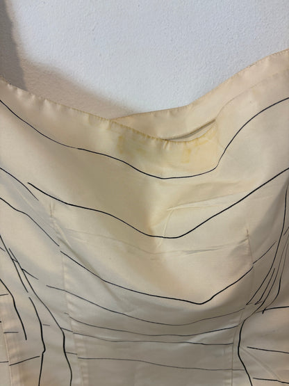 PRADA. Vestido seda vintage