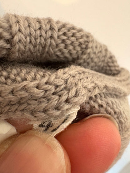 FENDISSIME. Top lana canalé