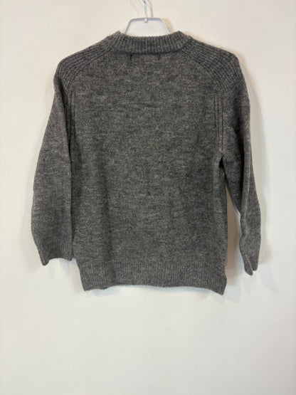 ZARA. Gray round-neck sweater. Size 7 years