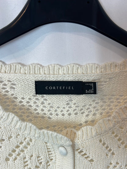 CORTEFIEL. Die-cut Ts knit top