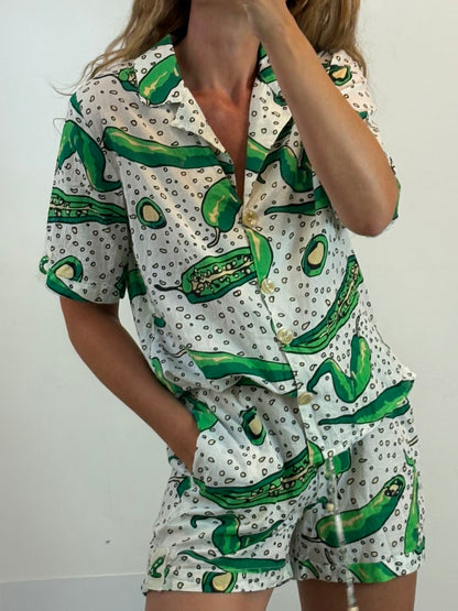PARFOIS. Conjunto estampado pepper fluido