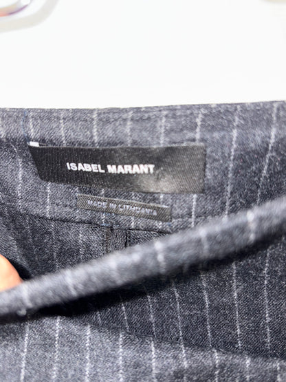 ISABEL MARANT. Falda marengo cruzada