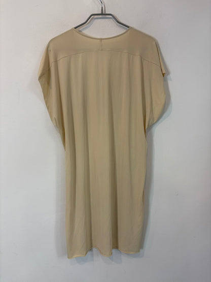 ERES. Vestido corto elástico en beige