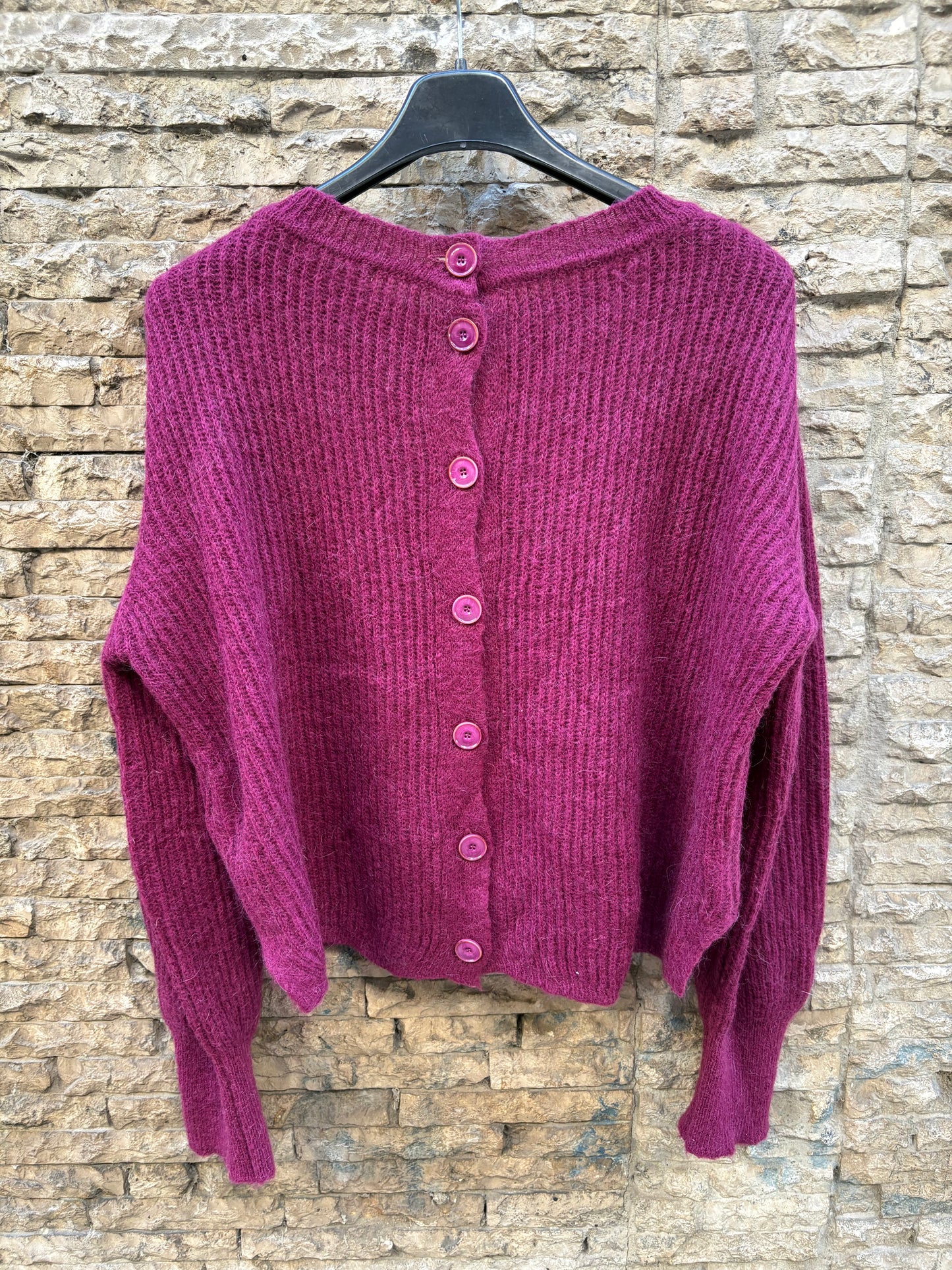 ZARA. Black stretch knit top. TL