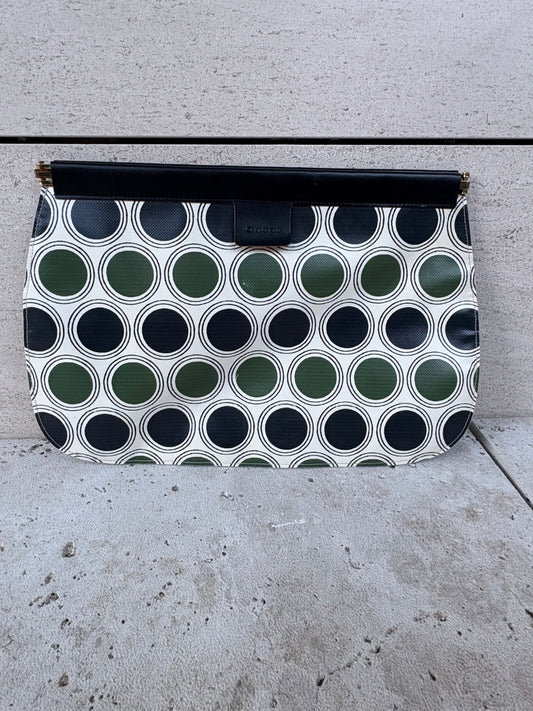 MARNI. Cartera de mano estampado retro
