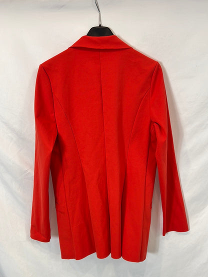 ZEROASSOLUTO. Blazer elástica roja T.m