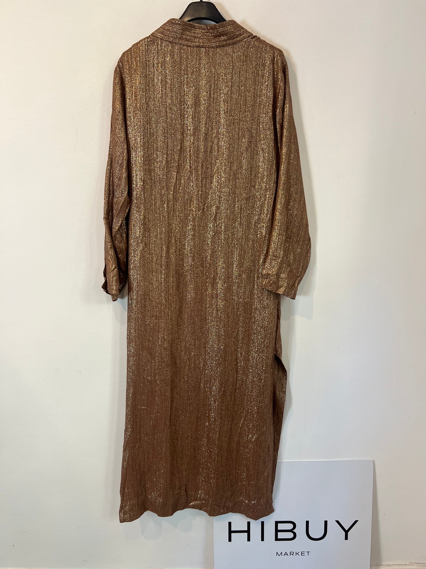 MAKSU. Kimono ocre hilos T.m