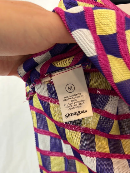 GIMAGUAS. Retro print top and skirt set. TS