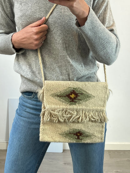 OTHER. Handmade textured bag