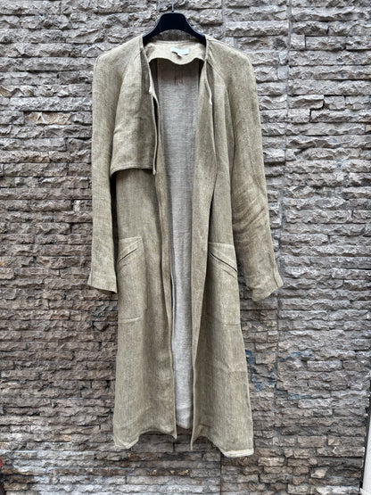 INTROPIA. Chaqueta ligera lino rústico