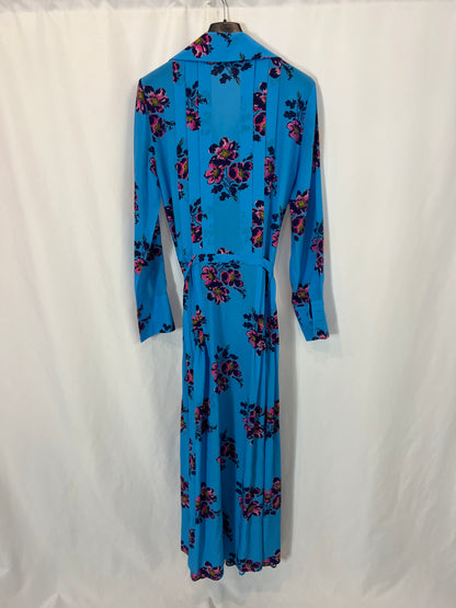 ZADIG&amp;VOLTAIRE .long printed silk dress. TS