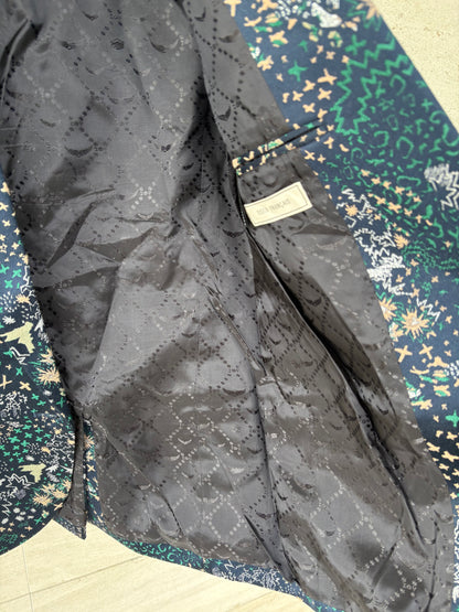 ZADIG & VOLTAIRE. Blazer azul bordados