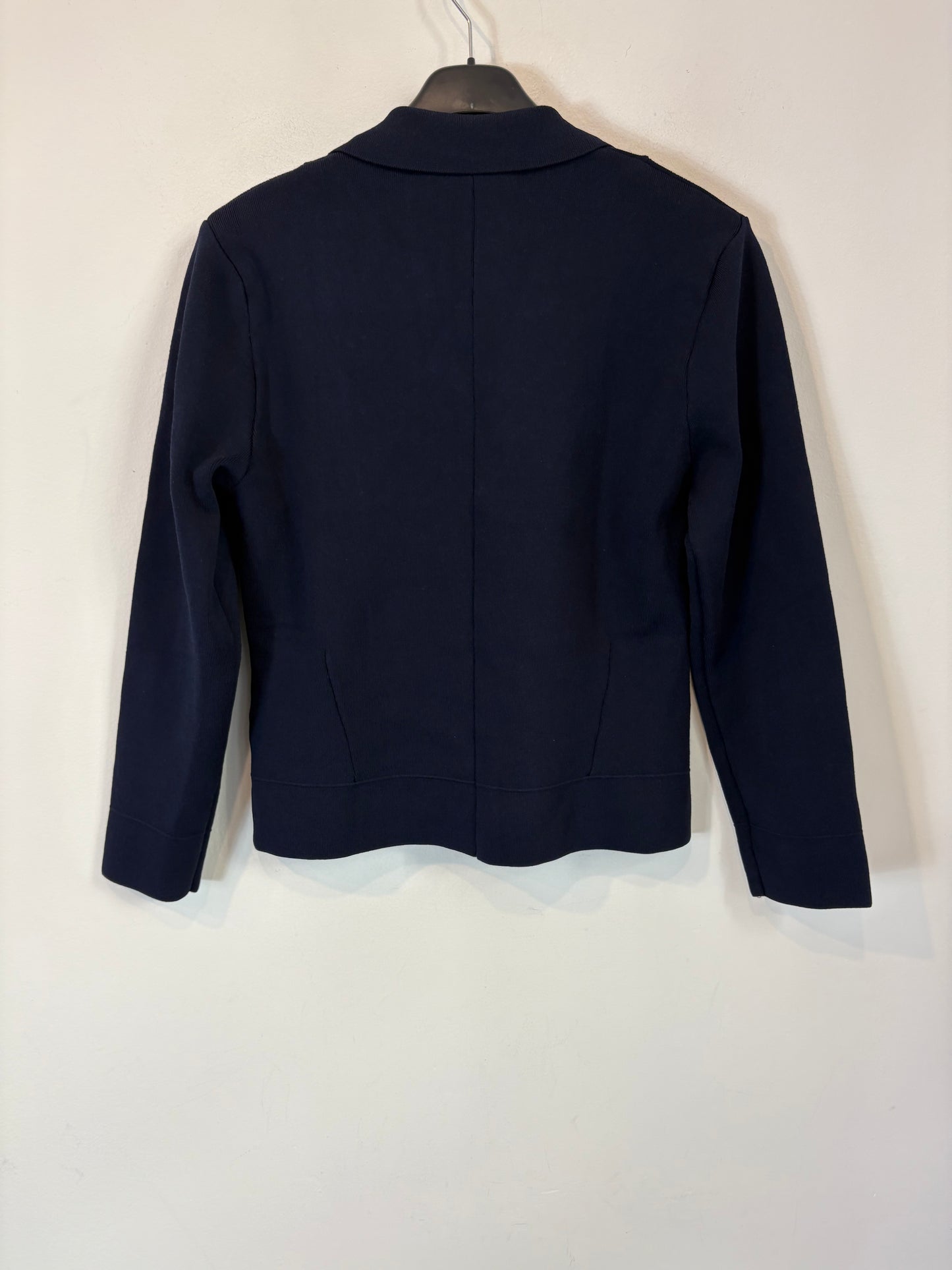 ZARA. Blue knit jacket TM