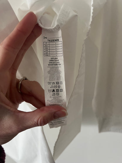 TEZENIS. Camisa blanca popelin