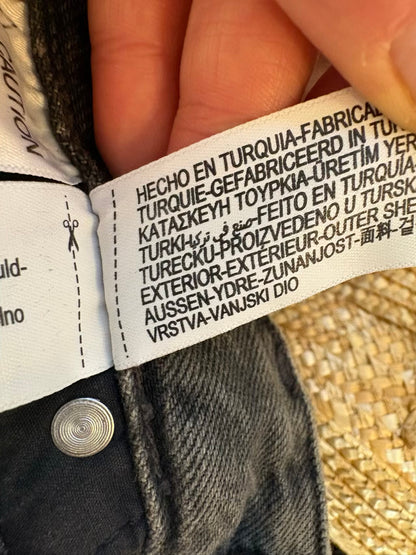 MASSIMO DUTTI. Denim recto gris