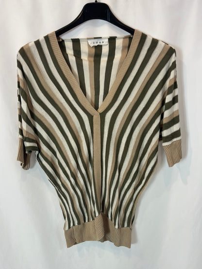 AMEÉ. Striped knit top YOUR(S)